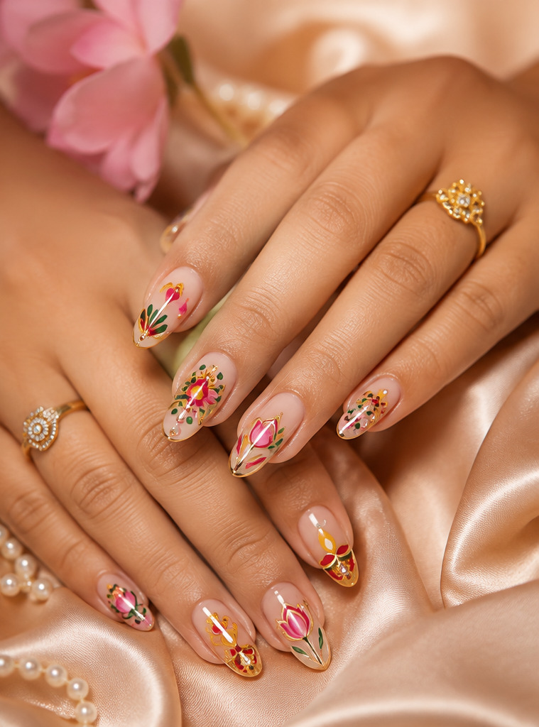 Nail art and manicure services