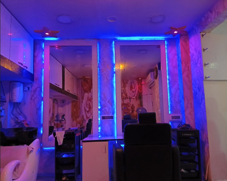 Blush & Bounce Salon interior